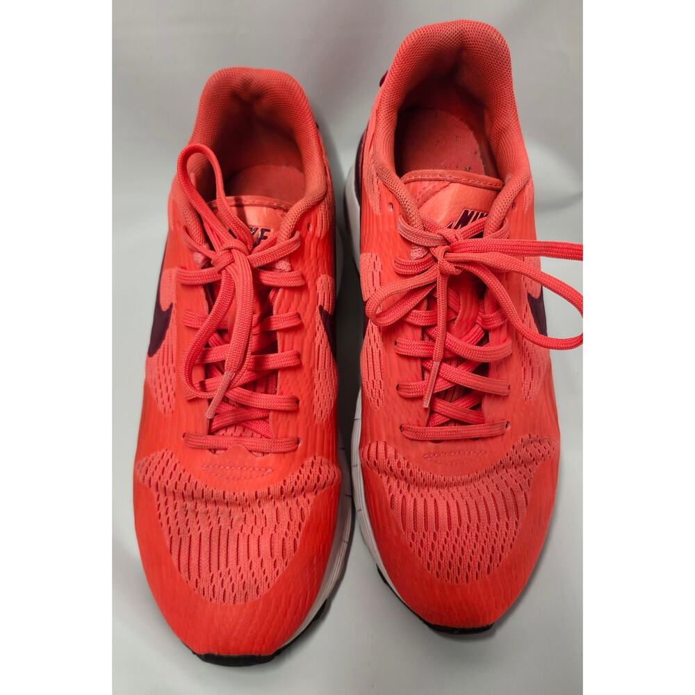 Nike Air Pegasus 92/16 Women’s Size 8 Bright Crimson Running Shoes - Picture 4 of 6